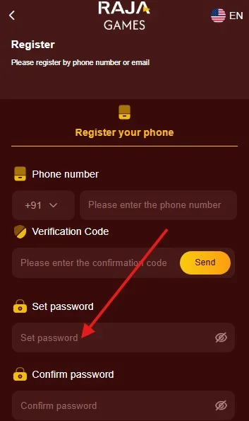 Set a password